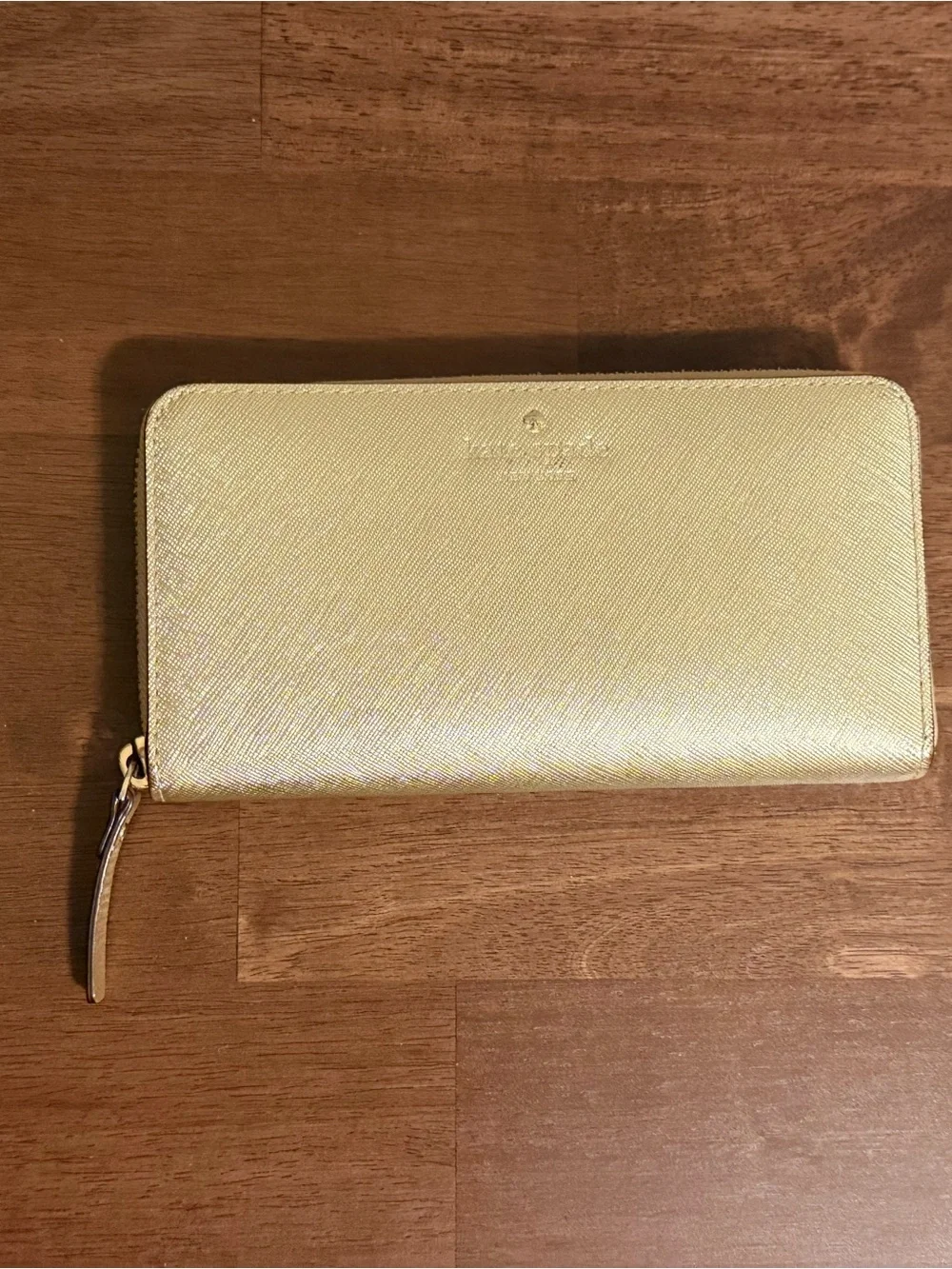 Kate Spade Gold Cedar Street Lacey Wallet